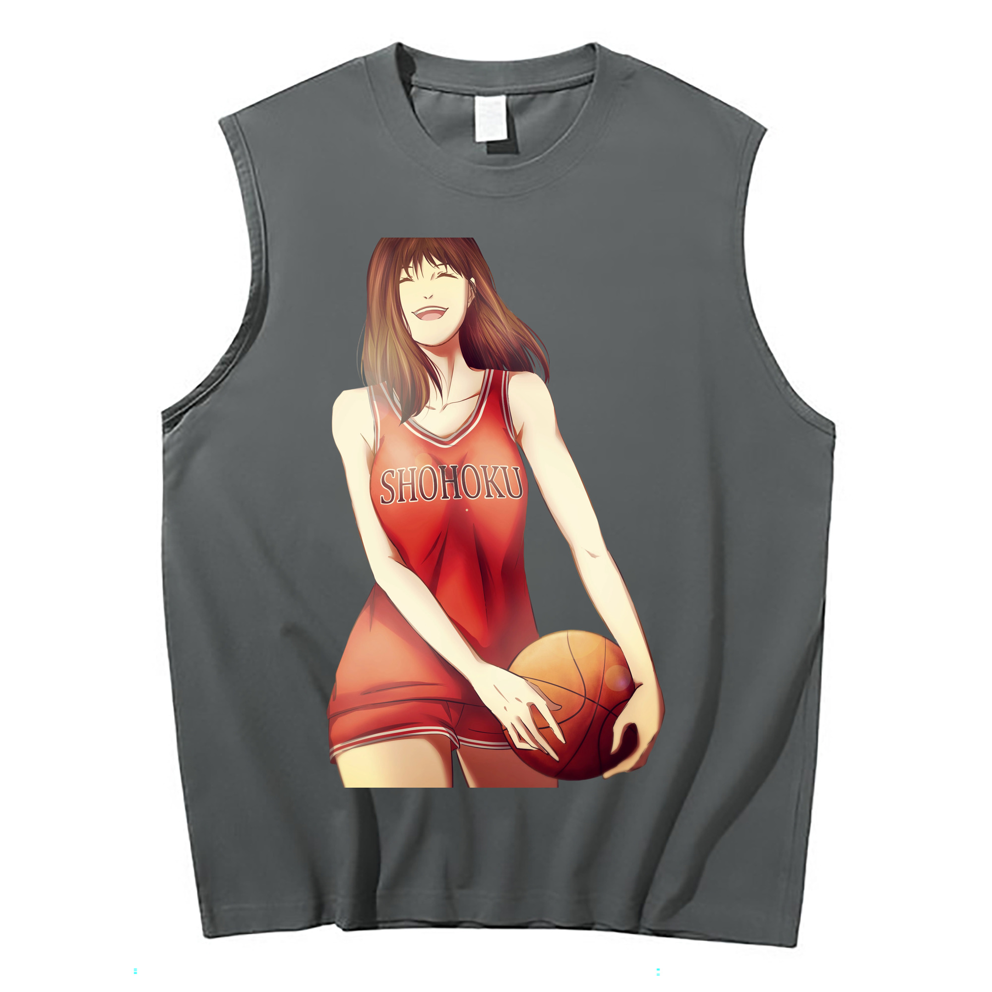 （画像用） SLAM DUNK／スラムダンク コットン100％タンクトップ（フロントプリント）